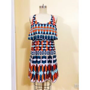 Jessica Simpson Geo Print Dress
